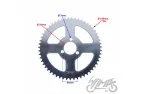 SPROCKET, REAR T=55 140 T8F FOR POCKET BIKE, MINI ATV