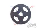SPROCKET, REAR T=68 140 T8F FOR POCKET BIKE, MINI ATV