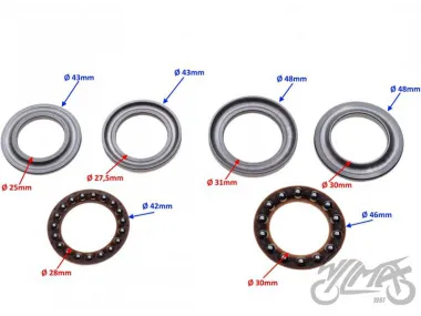 BEARING KIT, STEERING STEM FOR PEUGEOT KISBEE