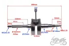 alkūninis velenas PIAGGIO LIBERTY 150