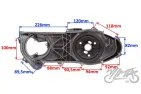 COVER, DRIVE BELT FOR PIAGGIO LIBERTY 125