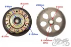CLUTCH ASSY FOR PIAGGIO LIBERTY 125