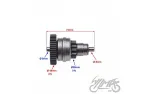 GEAR, KICK STARTER ONE WAY CLUTCH FOR PIAGGIO 125 LIBERTY 200