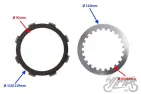 PLATE FRICTION SET, CLUTCH XY140 ENGINE