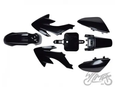 BODY KIT, 7 ELEMENTS BLACK