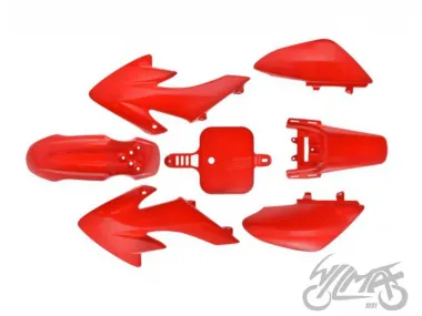 BODY KIT, 7 ELEMENTS RED