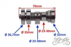 CAMSHAFT ENGINE YX160