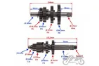 COMPLETE GEARBOX ENGINE YX160