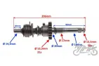 STARTING SHAFT ASSEMBLY ENGINE YX160