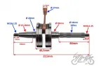CRANKSHAFT ASSY FOR PIAGGIO ZIP 2T