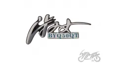 EMBLEM, SIDE COVER FOR PIAGGIO ZIP 2T CN
