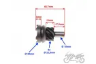 GEAR, STARTER 9 TEETH FOR PIAGGIO ZIP 50 4T