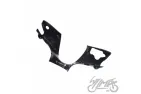 COVER, HANDLEBAR FRONT BLACK PIAGGIO ZIP