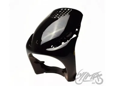 PLASTIKINĖ APDAILA PRIEKINĖ JUODA PIAGGIO ZIP