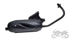 MUFFLER, EXHAUST FOR PIAGGIO ZIP 4T W/O CATALYST