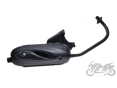MUFFLER, EXHAUST FOR PIAGGIO ZIP 4T W/O CATALYST