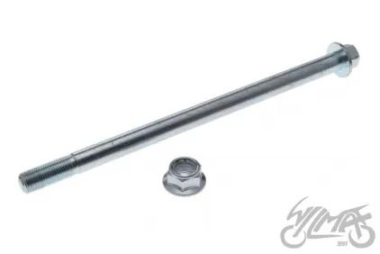 AXLE, FRONT WHEEL FOR ROMET CAFFE