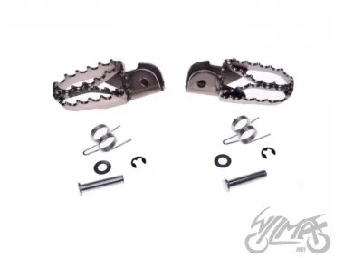 FOOTREST SET, FRONT RH+LH FOR ROMET CRS50/125