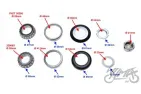 BEARING ASSY, STEERING FOR ROMET CRS50/125