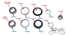 BEARING ASSY, STEERING FOR ROMET CRS50/125
