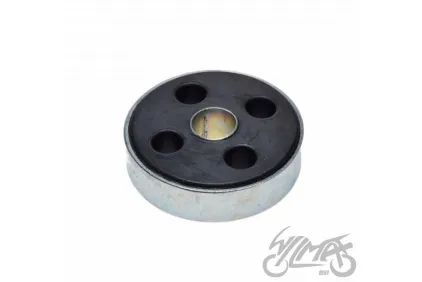 DAMPER, DRIVE SHAFT RUBBER WITH CLAMP DNEPR