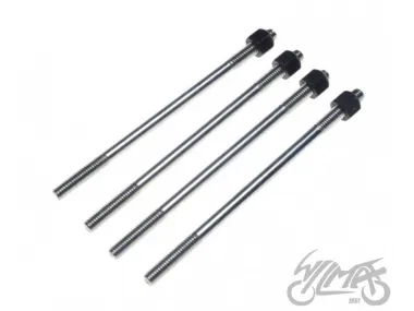STUD BOLT, CYLINDER ROMET W/NUT 4 PCS SET