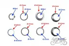 BEARING SET, STEERING STEM ROMET