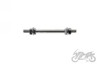 AXLE, FRONT WHEEL BALL BEARING ROMET