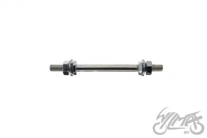 AXLE, FRONT WHEEL BALL BEARING ROMET