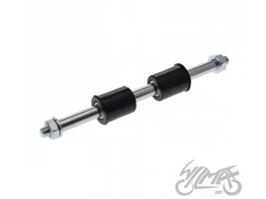 AXLE, SWING ARM ROMET W/BUSH
