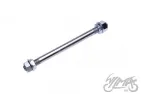 AXLE, REAR WHEEL ROMET BALL BEARING
