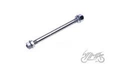 AXLE, REAR WHEEL ROMET BALL BEARING