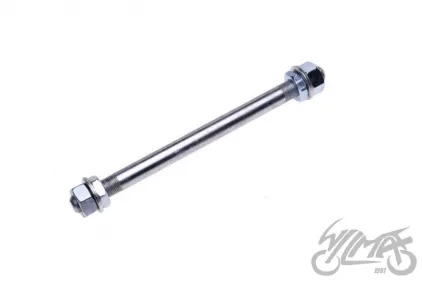 AXLE, REAR WHEEL ROMET BALL BEARING