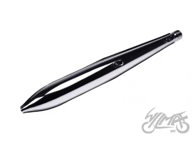 MUFFLER ASSY ROMET PONY TAIWAN CHROME THREAD