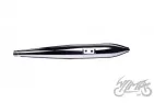 MUFFLER ASSY ROMET PONY TAIWAN CHROME THREAD