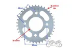 SPROCKET, REAR ROMET R125/R150 T=38