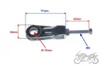 ADJUSTER, DRIVE CHAIN TENSIONER ROMET ZETKA