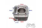 CYLINDER SET FOR SUZUKI GN125 66.00 mm