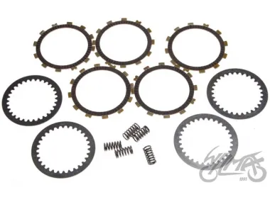 CLUTCH PLATE AND SPRING SET FOR SUZUKI GN125