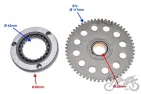 STARTERIO BENDEKSAS SUZUKI GN125, GS200