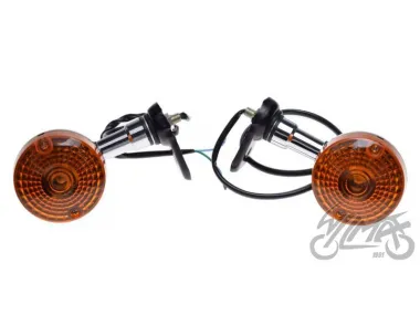 GALINIO POSŪKIO ŽIBINTŲ KOMPLEKTAS (DEŠINĖ+KAIRĖ) SUZUKI GN125