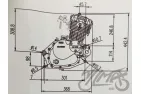 ENGINE ASSY, FOR SUZUKI GN125 CAP. 200 cc