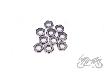 NUT, CRANKSHAFT SIMSON 10 PCS PACK ZINC