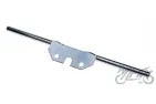 STEM, TURN SIGNAL LAMP REAR NARROW ZINC/PLAT. MZ SIMSON