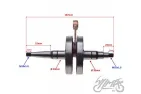 CRANKSHAFT SIMSON S51 SPORT