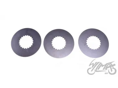 PLATE SET, CLUTCH DRIVEN METAL SIMSON S51 3 PCS