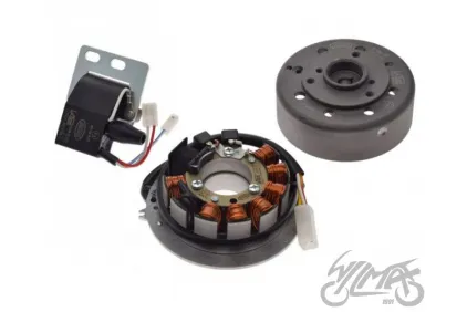 STATOR ASSY, W/FLYWHEEL & C.D.I. SIMSON VAPE A70-3