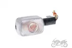 LAMP, TURN SIGNAL SIMSON S53 ORG CARBON CLEAR LENS