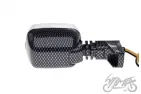 LAMP, TURN SIGNAL SIMSON S53 ORG CARBON CLEAR LENS