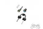 LOCK ASSY, STEERING+COVER SIMSON S51 BAB ORG